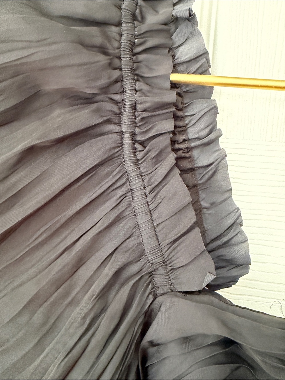 Frame Black Puff Sleeve Top - Picture 3 of 7